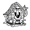 Cartoon doghouse character with a happy expression, ready to get started.
